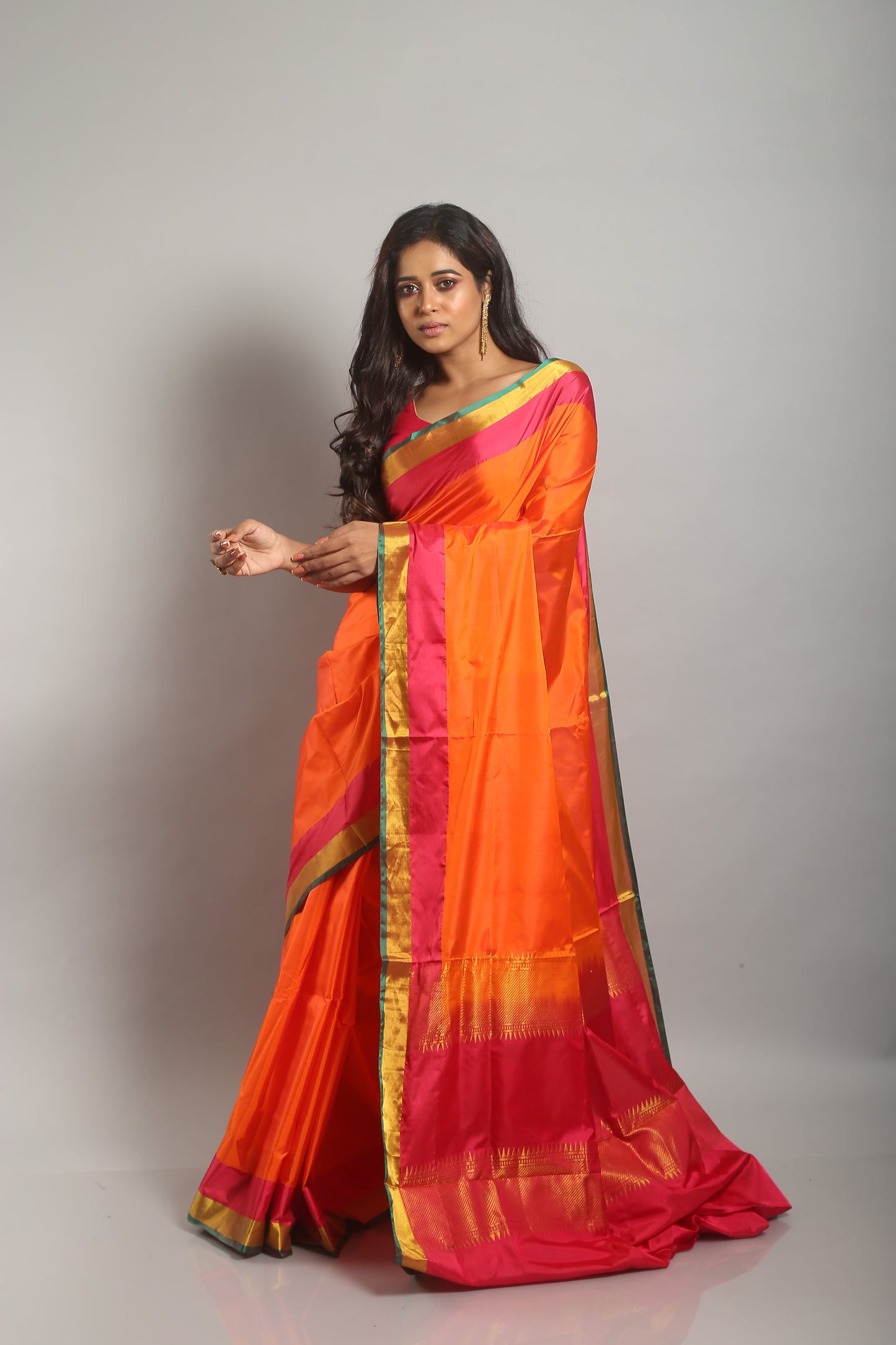 Vocal Titian Saree