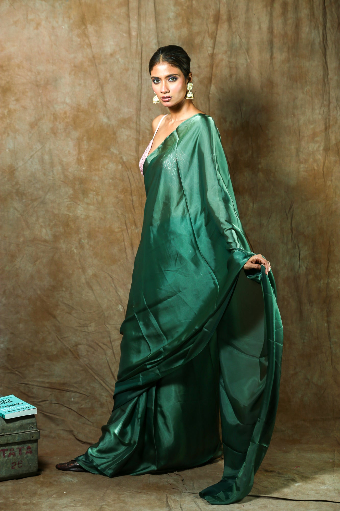 Waada Karo, Chhoroge na Tum - Tissue Saree