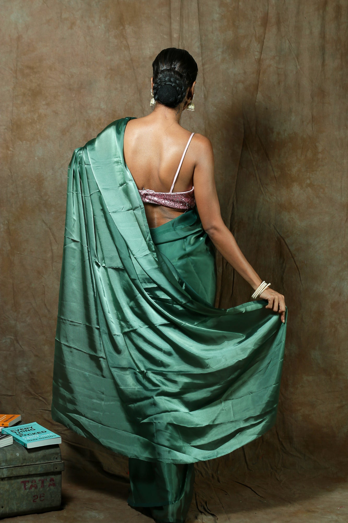 Waada Karo, Chhoroge na Tum - Tissue Saree