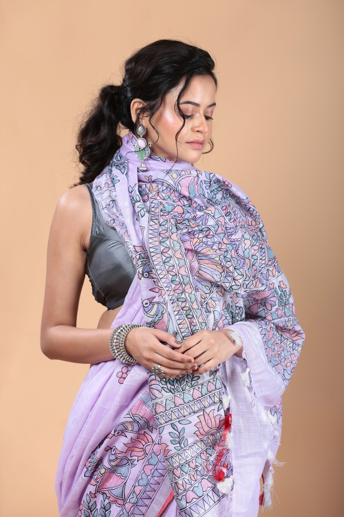 Ye Haseen Waadiyan - Madhubani Saree