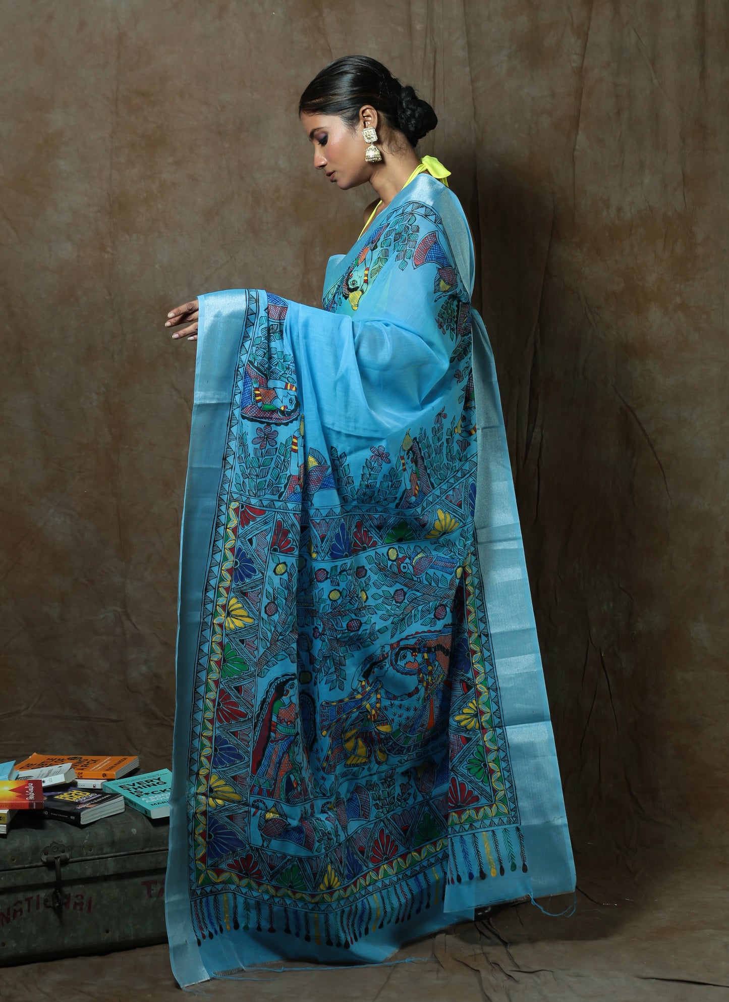 Ye Haseen Waadiyan - Madhubani Saree