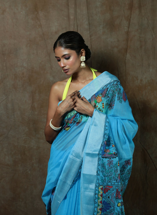 Ye Haseen Waadiyan - Madhubani Saree