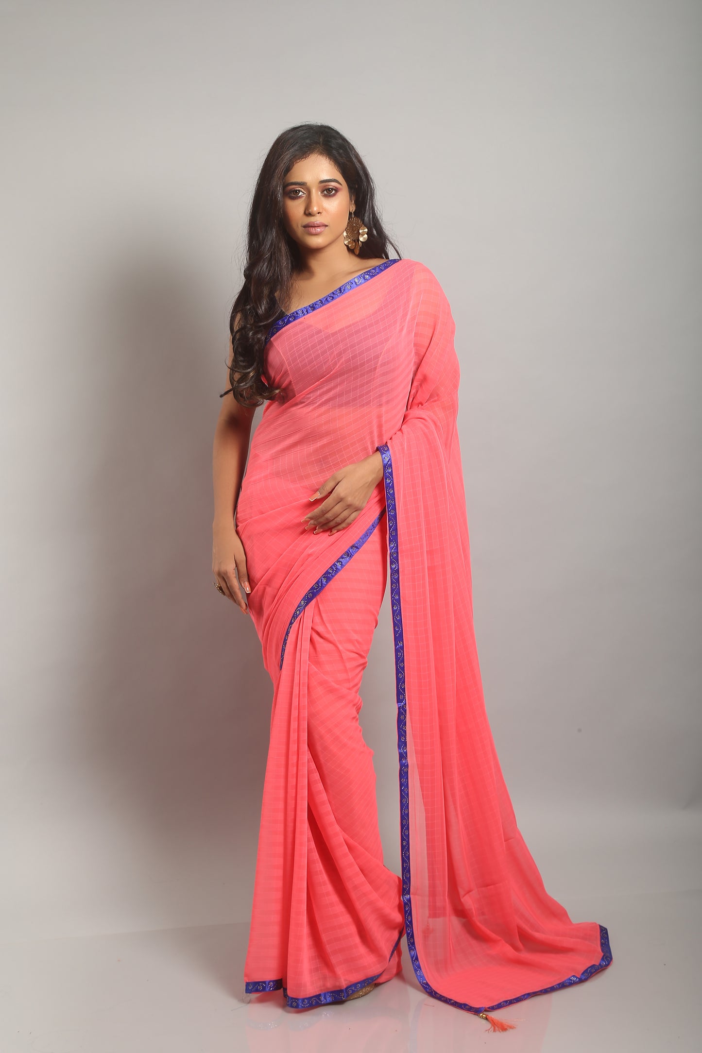 Zippy Rose Saree